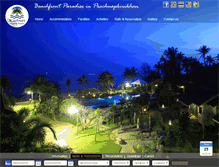 Tablet Screenshot of kuiburihotelresort.com